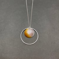 Small Super Harvest Moon Pendant