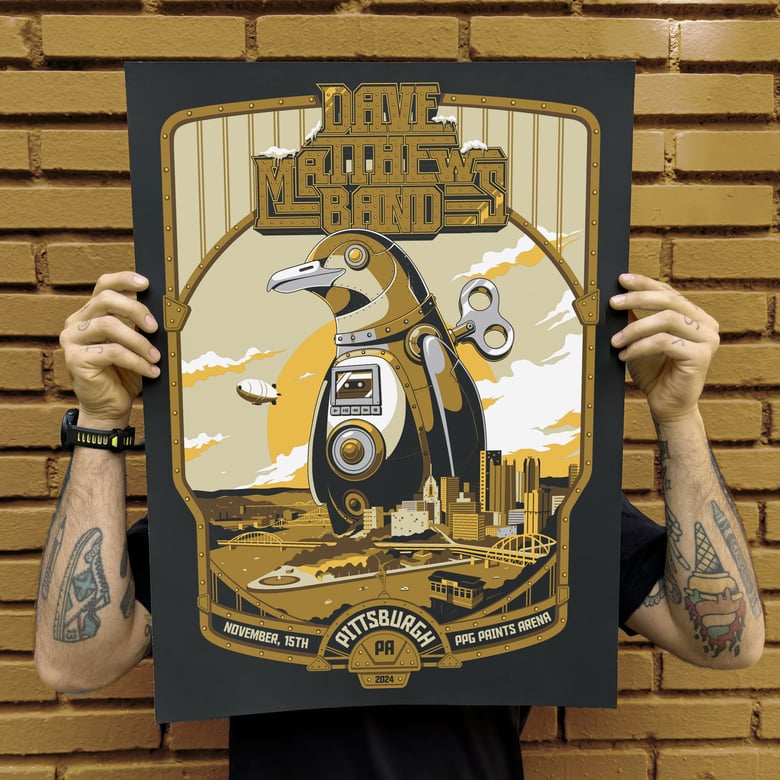 Image of DMB-PITTSBURGH POSTER