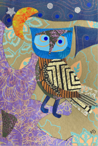 Blue Headed Owlie