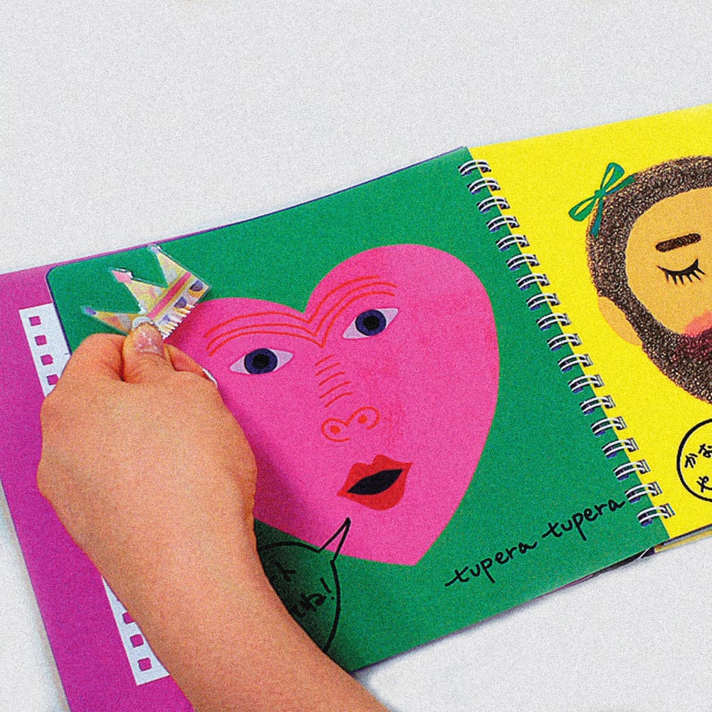 Image of [KOKUYO® + TUPERA TUPERA®] FACE NOTEBOOK