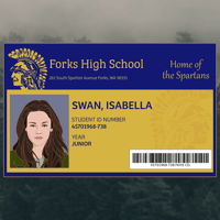 Image 2 of Forks High Student ID’s - Bella & Mike