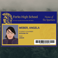 Image 3 of Forks High Student ID’s - Emmett & Angela