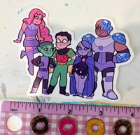 Image 3 of teen titans sticker