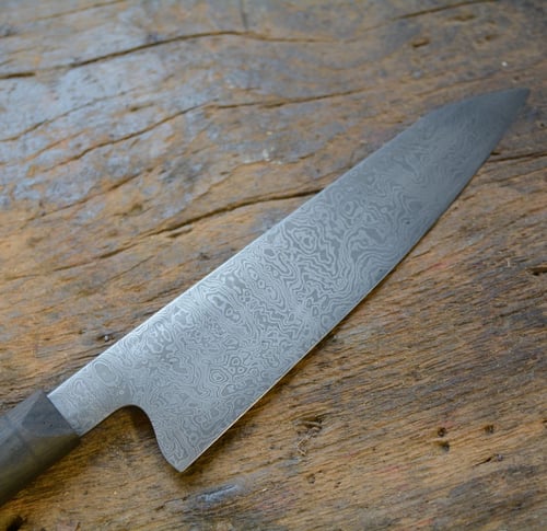 Image of Gyuto 235x52 random damascus