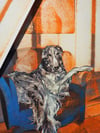 Her Favourite Chair A5 Risograph Print