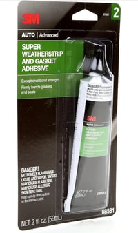 3M Super Weatherstrip and Gasket Adhesive 2 fl oz.