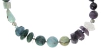 Image 1 of  NEW - Peruvian Amazonite, Andean Opal and Amethyst necklace
