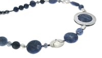 Image 2 of NEW - Flat Ring Sodalite necklace