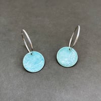 Day Moon Hoop Earrings