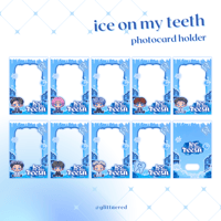 Image 1 of [PRE-ORDER] ICETEEZ PHOTOCARD HOLDER
