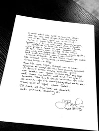 Image 4 of Handwritten Poem/Prose