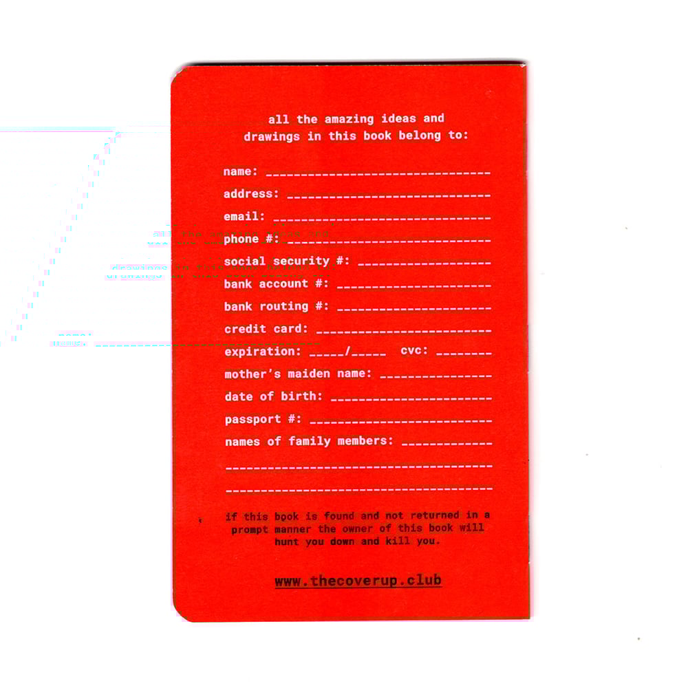 THE ORIGINAL NOTEBOOKS!!!