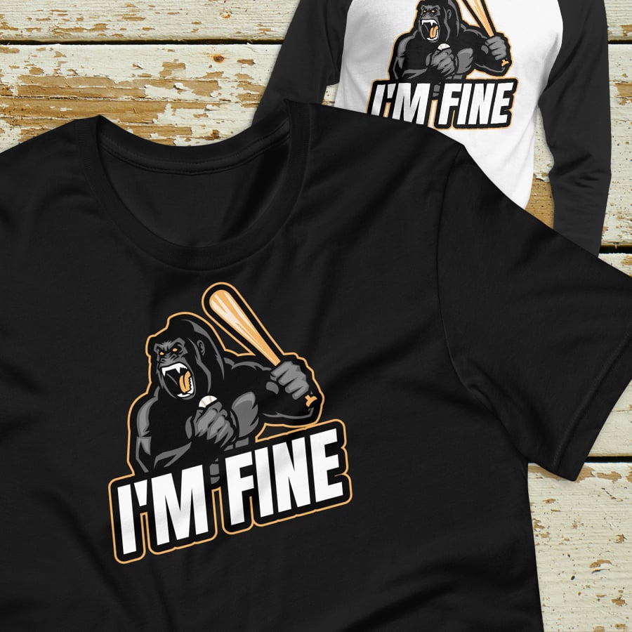 I'M FINE shirt