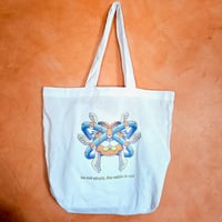 Image 1 of Biblically Accurate Garf Tote Bag