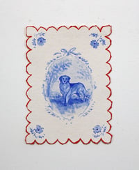 Image 5 of COMMISSIONED Delft Style Pet Portrait 