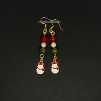 Snowman Earring