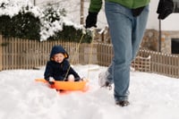 February Outdoor/Studio Family Session (Weekday)