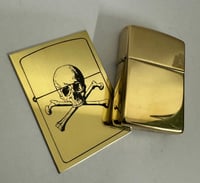 Image 2 of Skull & Crossbones Zippo Lighter