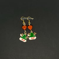 Santa Hat Earring