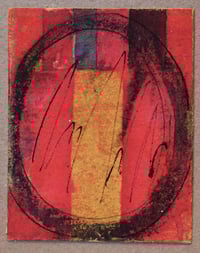 Image 1 of Piccolo dipinto su Carta n.114