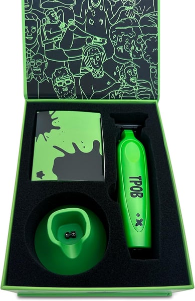 Image of TPOB X Trimmer Slime Green with stand