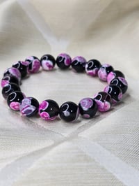 Image 2 of Fire Agate spiritual Beaded Bracelet