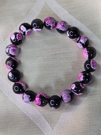 Image 3 of Fire Agate spiritual Beaded Bracelet
