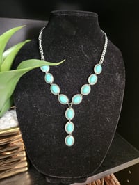 Image 1 of Turquoise Drop Necklace 