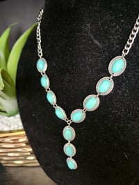 Image 3 of Turquoise Drop Necklace 