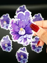 Image 2 of Flower Bouquet Vinyl Stickers