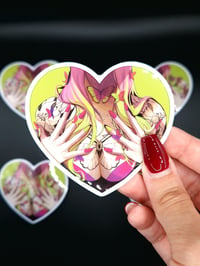 Image 3 of Tattooed Hearts Vinyl stickers