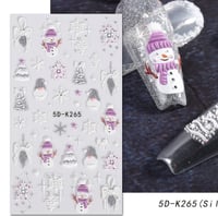 Image 7 of 5D CHRISTMAS NAIL STICKERS
