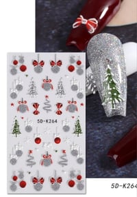 Image 8 of 5D CHRISTMAS NAIL STICKERS