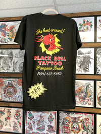 Image 1 of Black Bell Tattoo T-Shirt