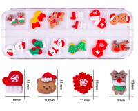 Image 3 of 12 GRID CHRISTMAS DECOR BOX