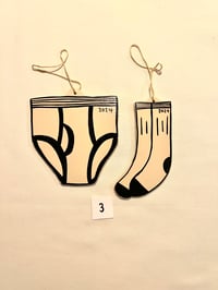 socks and underwear #3 ornament 