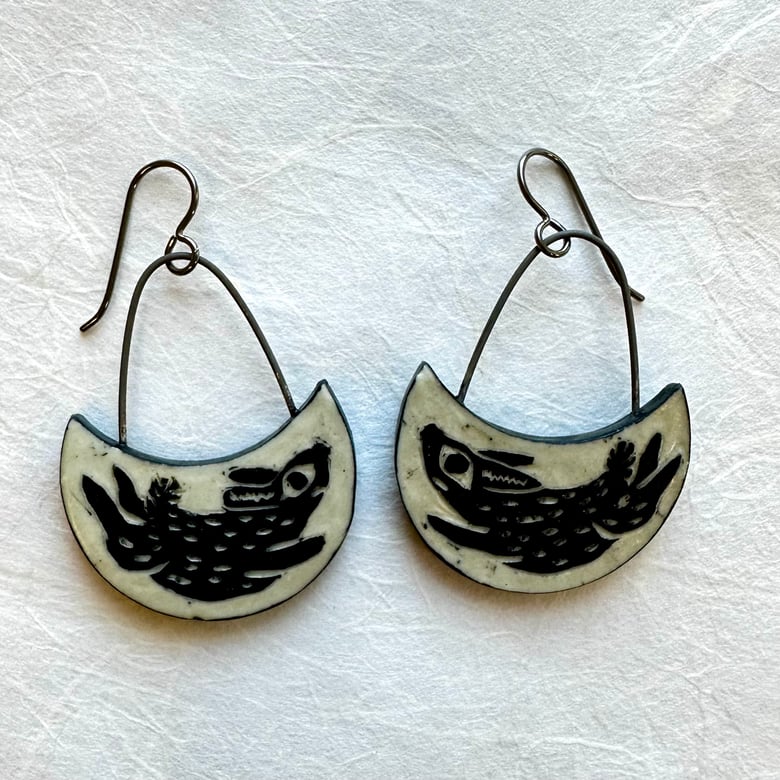 Image of Bunnies earrings