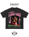 Oversized Cropped 'Merry Christmas Nyukka!' Shirt