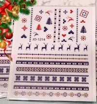 Image 2 of CHRISTMAS NAIL STICKERS 