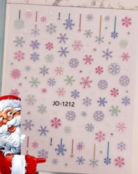 Image 6 of CHRISTMAS NAIL STICKERS 