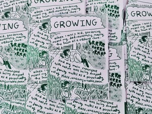 Growing - An 8pp Riso Poster Zine