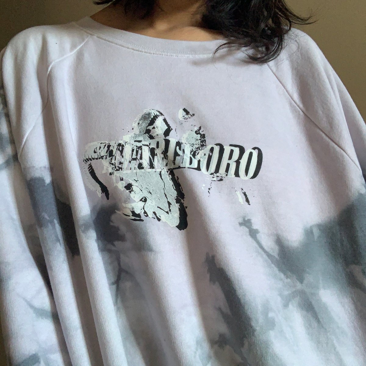 CRINKLE DYE // MARLBORO CREWNECK