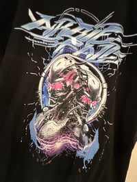 Image 2 of BLAXK 8BIT ROBOT SHIRT