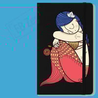 Image 1 of Notebook 148X210, Cop rigida, elast✴️ La Sirena di Odile (ODL003)