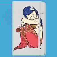 Image 2 of Notebook 148X210, Cop rigida, elast✴️ La Sirena di Odile (ODL003)