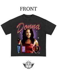 Image 1 of Oversized Cropped 'Donna' Shirt