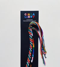 Image 1 of Handmade Friendship Bracelet Set - Pride