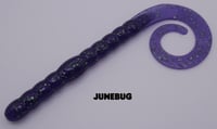 Image 3 of 7.5" Curly Sue Worm (8pk) (Traditional Colors)