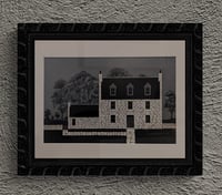 Image 2 of The Mains Farmhouse, white mount - front