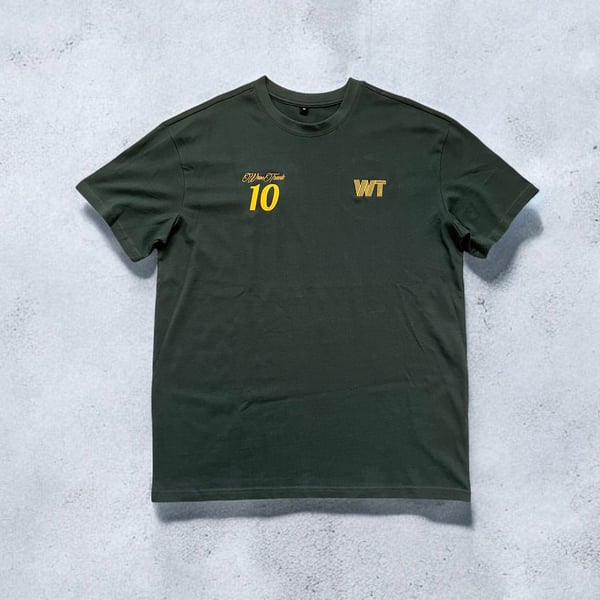 Image of BOTTLE GREEN - GOLDEN TEN TEE